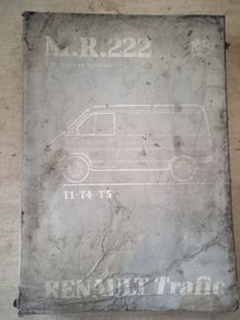 Old Renault Traffic manual