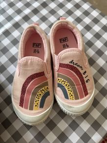 Baby girls sneakers size 8