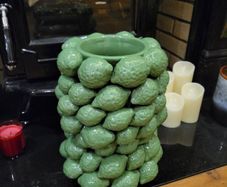 Van Roon Heavy ceramic Lemon Vase