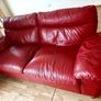 2 Seater Leather Couch Image 4