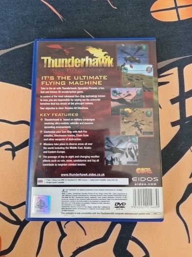 Thunderhawk PlayStation2 Ps2 Games Original