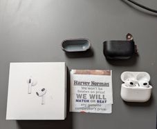 Apple AirPods 3rd Generation - Excellent Condition with Leather Case & Receipt