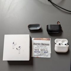 Apple AirPods 3rd Generation - Excellent Condition with Leather Case & Receipt