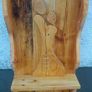 Rustic Driftwood Couple Floating Shelf Image 4