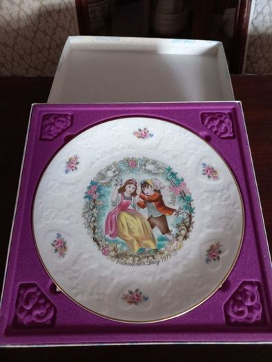 Valentines Present Vintage Royal Doulton St. Valentine Plates