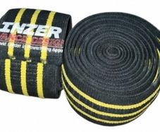 Inzer Gripper Knee Wraps (Pair) 2.0m Yellow/Black
