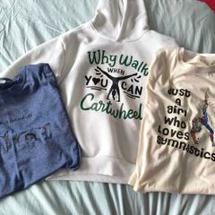 gymnastics tops