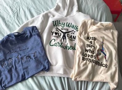 gymnastics tops