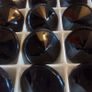 Box of 24 Swarovski black buttons Image 5
