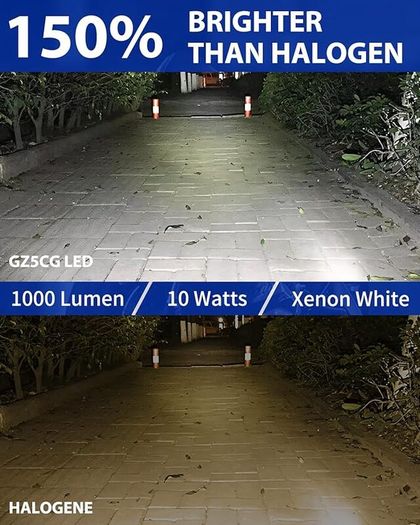HS1 LED Bulbs H4 9003 Motorcycle Headlight Bulbs High Low Beam COB 10W 1000 Lumens DC 9-80V Replacement for 35/35W HS1 Halogen Bulbs