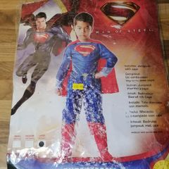 Child Superman outfit costume suit age 6 or age 7