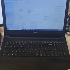 Dell Laptop 15", Core i5, 8gb Ram, Brand new SSD