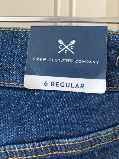 Crew Clothing Company jeans, Uk 6R
