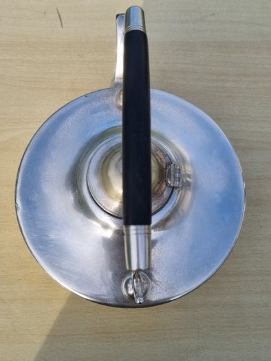 Silver-plated teapot