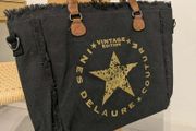 Canvas Tote Bag Black - BRAND NEW