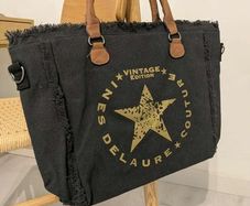 Canvas Tote Bag Black - BRAND NEW