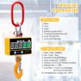 BRAND NEW EU Industrial Digital Crane Scale 2000kg/4000 lb High Precision Rechargeable with Remote Control 2T Electronic Hanging Scale Image 2