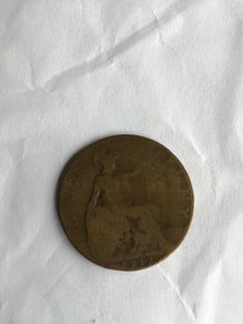 Rare old coin - British Halfpenny 1912