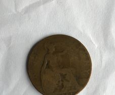 Rare old coin - British Halfpenny 1912