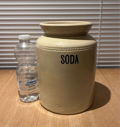 Large Vintage Stoneware Pottery Jar