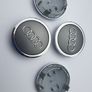 4x Audi 68mm 69mm 3D Silver Chrome alloy wheel centre caps cap 4B0601170 Hub Cover Image 7