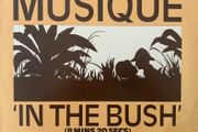 Musique - In The Bush. Limited Edition twelve inch disco single. Pioneering 1978 release.  Also features remix by Francois K. Plays perfectly and great condition.