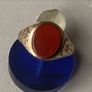 New 9ct Gold Cornelian Stone Ring. You Wont Beat This Price For The Same Ring. Image 5