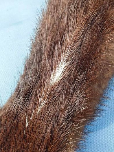 Barnardo's double pelt mink stole