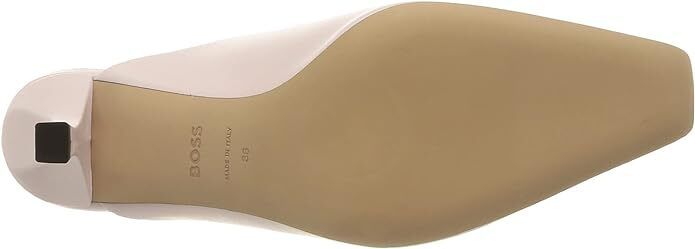 HUGO BOSS Women's Charlotte c Sabot Pumps, 50475535 Light Pastel Pink684, 37.5 EU, 4.5 UK