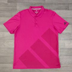 Adidas Golf Polo Shirt Mens Large