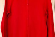Ladies Orange Cotton Cardigan by H&amp;M