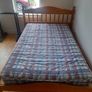 double bed frame and small double mattress Image 3