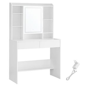 Dressing table White LED Modern design FREE DELIVERY