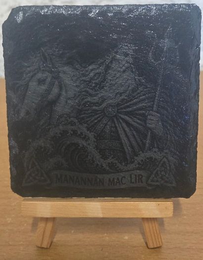 Celtic & Irish Legends Set of 4 Slate Coasters