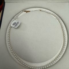Freshwater pearl necklace with GUILD certificate
