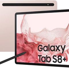 12.4" Brand New Samsung Galaxy Tab S8+ Plus SM-X800 - 256GB - WiFi - Pink Gold + S Pen