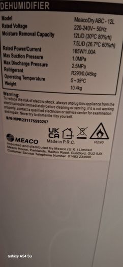 Dehumidifier