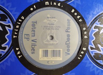 VOODOO Possee - Totem Vibes EP - CLASSIC Hard TRANCE Beast!! Original GERMAN '94 Pressing!