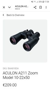 Nikon A211 Aculon
