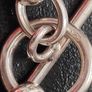 Sterling silver 925 chain links toggle bracelet, 17 g, L -  18 cm Image 3