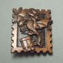 FASNACHT 84 (annual street carnival, Basel) - carnival visitor's badge (1984) Image 2