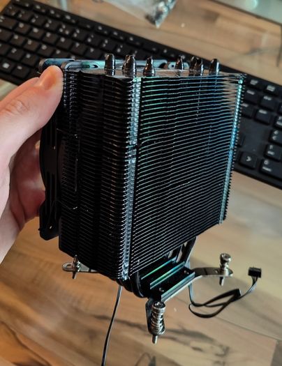 Tempest PRO Cooler 4 Pipes CPU Cooler Black ARGB