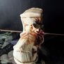 Vintage Italian Capodimonte Car Figurine Ornament Image 6