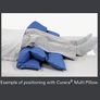 Curera Multi Pillow - A Versatile Pillow for Knee and Heel Support Image 3