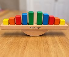 Melissa and Doug Rainbow Block Balance