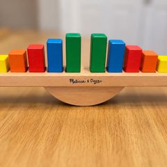 Melissa and Doug Rainbow Block Balance
