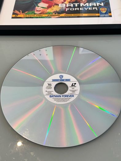 Framed Batman Video Disc cover