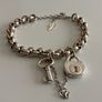 Antique Silver Plated Bracelet Image 3