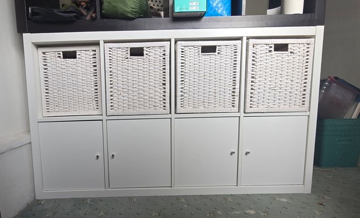 Ikea Shelving, 8 cubes