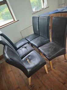 Dining chairs + covers